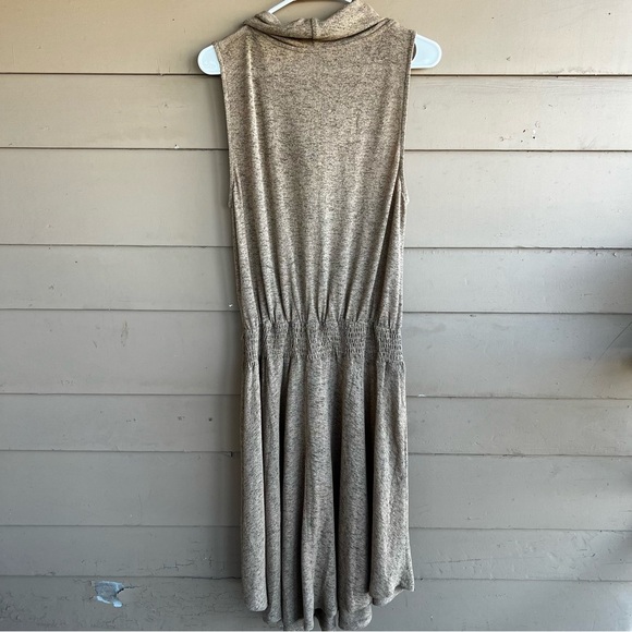 Soft Surroundings Kerry Dress Cowl Neck Smocked Soft Stretchy Flowy Sz M - Picture 4 of 5